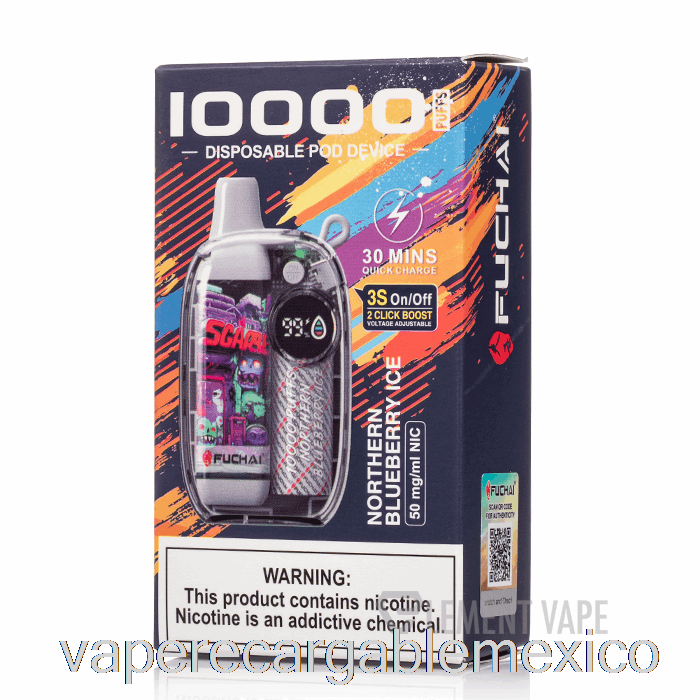 Vape Recargable [paquete De 5] Sigelei Fuchai 10000 Desechable